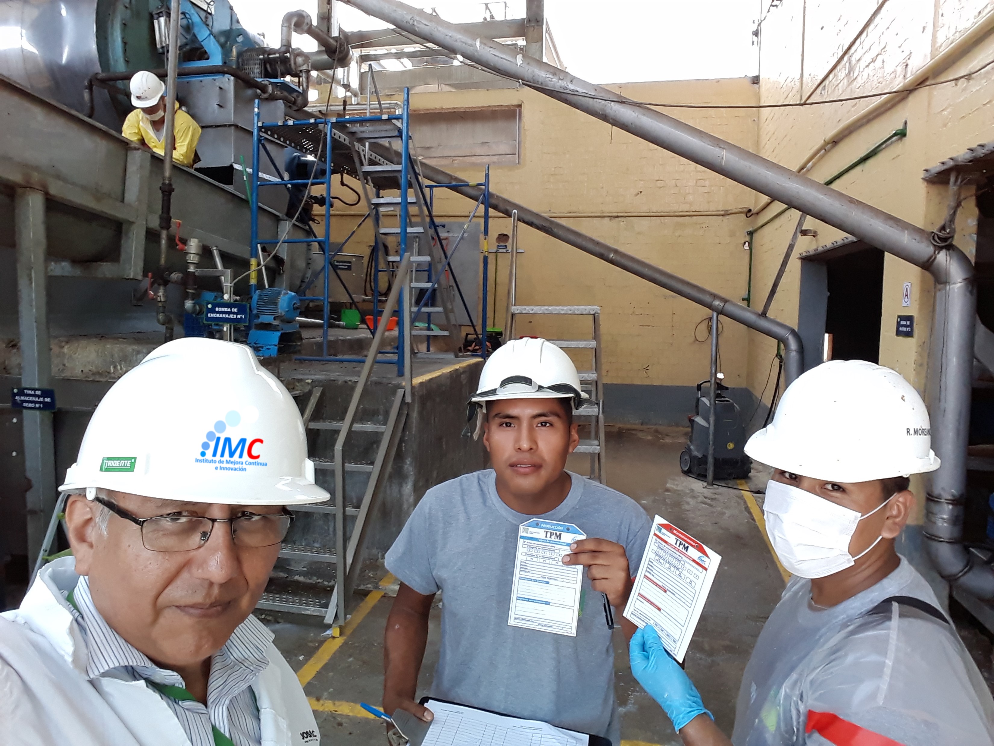 Experiencia de trabajo en planta en ESMERALDA